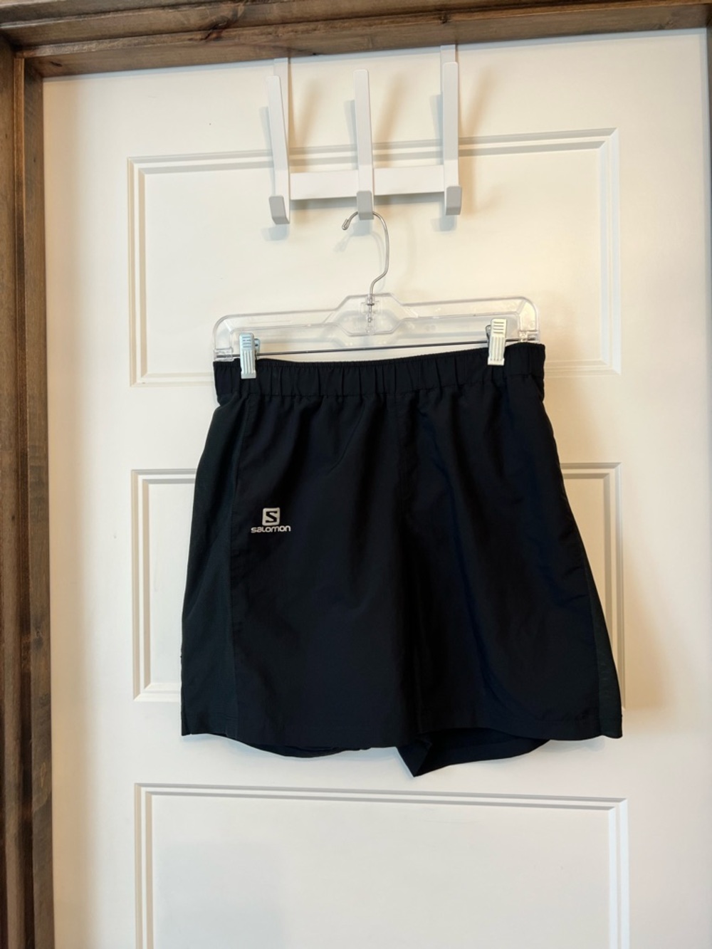 Salomon Black Men's Athletic Running Shorts